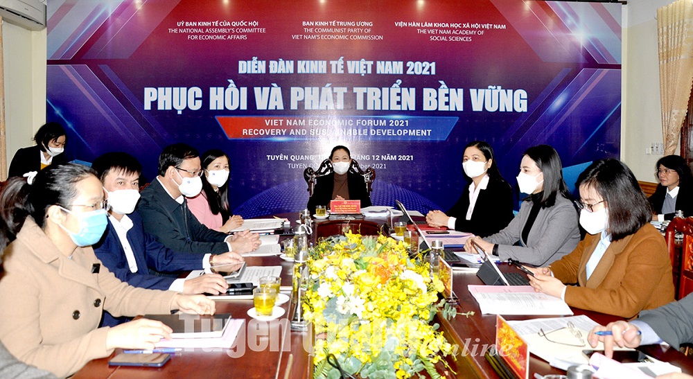 Diễn đàn kinh tế Việt Nam 2021 “Phục hồi và phát triển bền vững”