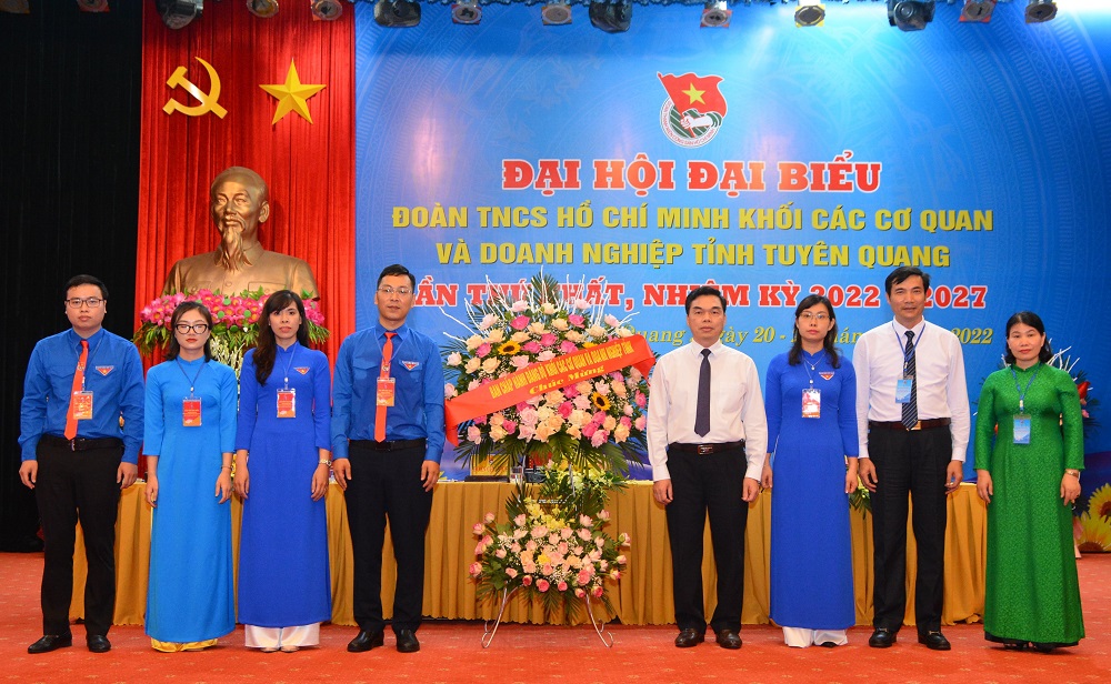 Đại hội đại biểu Đoàn TNCS Hồ Chí Minh Khối các cơ quan và doanh nghiệp tỉnh lần thứ nhất, nhiệm kỳ 2022-2027