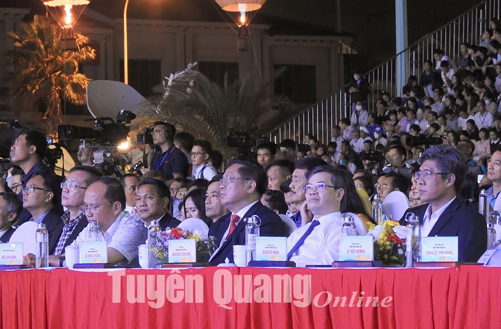 Chủ tịch UBND tỉnh Nguyễn Văn Sơn dự Lễ khai mạc Năm du lịch quốc gia 2023