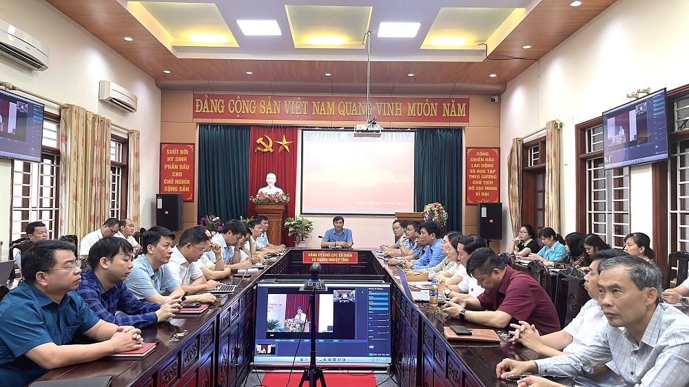 Hội nghị quán triệt và triển khai thực hiện Nghị quyết số 41-NQ/TW ngày 10/10/2023 của Bộ Chính trị về xây dựng và phát huy vai trò của đội ngũ doanh nhân Việt Nam trong thời kỳ mới