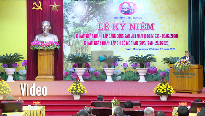 Lễ kỷ niệm 90 năm Ngày thành lập Đảng Cộng sản Việt Nam, 80 năm Ngày thành lập Chi bộ Mỏ Than
